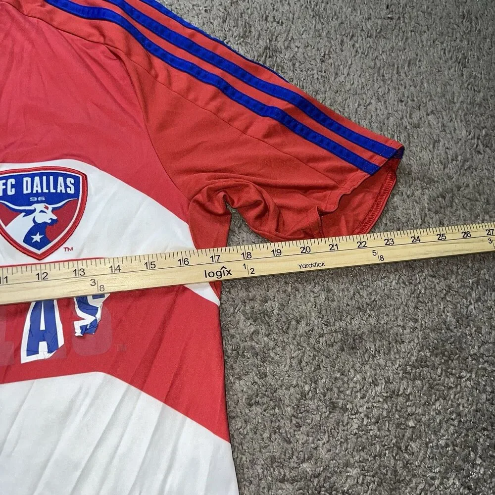 FC Dallas Home Jersey (2015/16) – Authentic Adidas‎ MLS Shirt Small